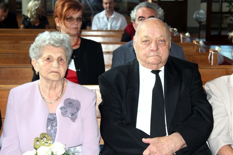 50-60 évvel ezelőtt házasságot kötött párok ünnepsége