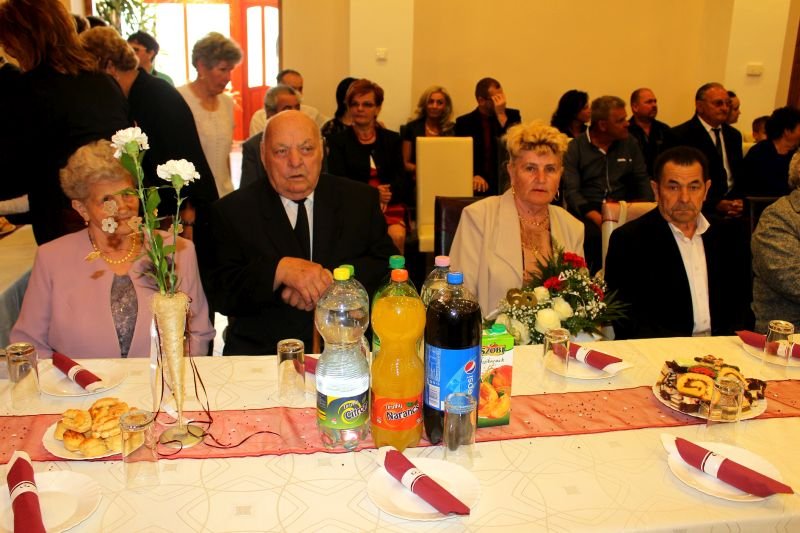 50-60 évvel ezelőtt házasságot kötött párok ünnepsége